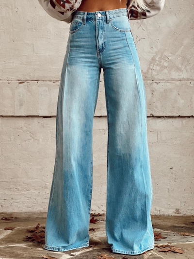 Heidi™ Weite Hosen im mühelosen Chic-Stil
