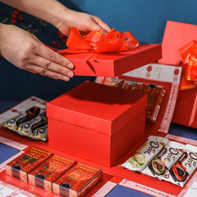 Explosionsbox Geschenkbox | 5-lagiges DIY Überraschungs-Geschenk | Personalisierbar & Kreativ