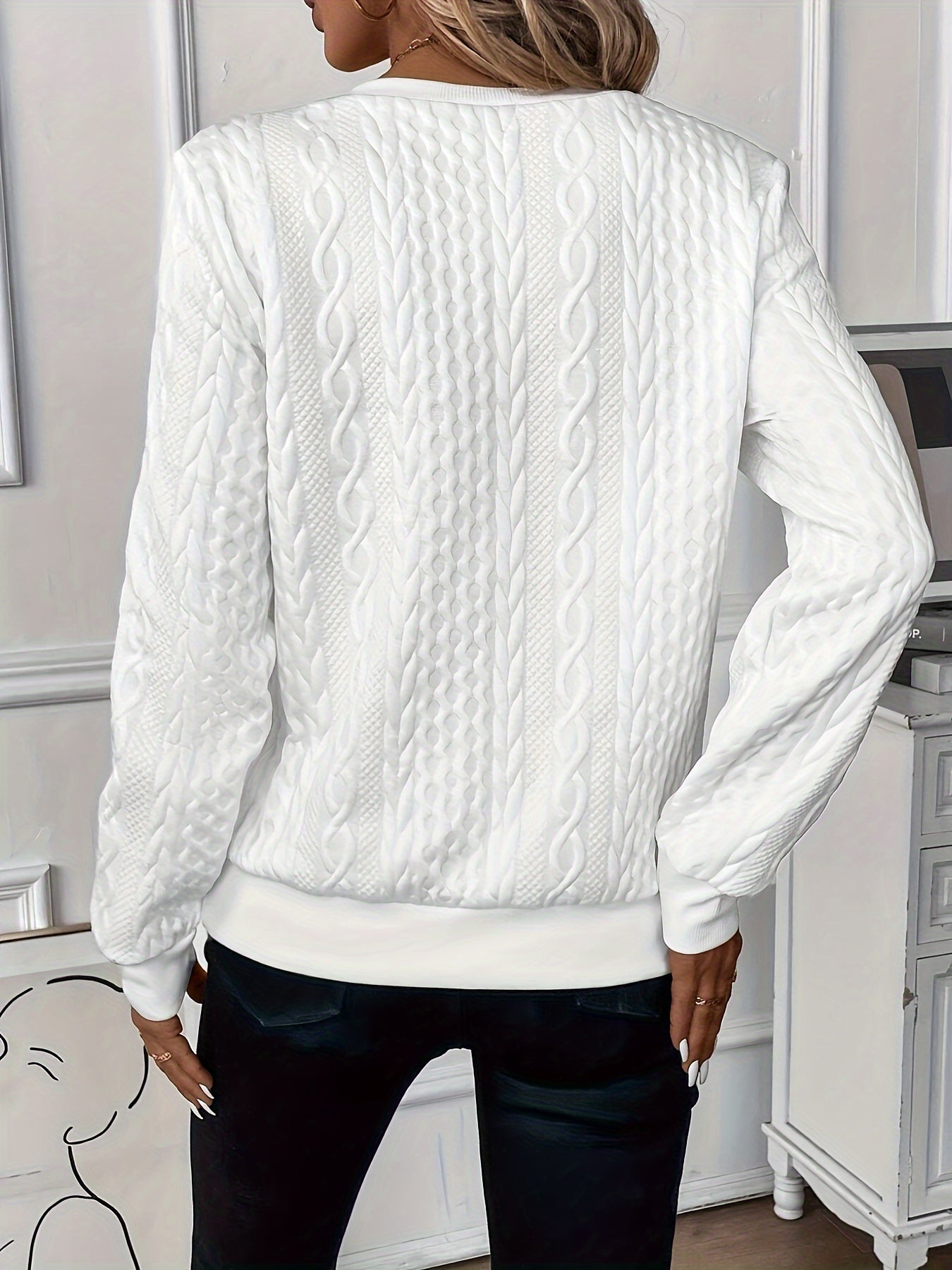 Jocelyn™ Bequemer Stil Vielseitigkeit Pullover
