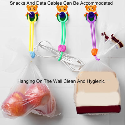 Mehrzweck-Beutelverschließer | Wiederverwendbarer Frischhalteclip | Luftdicht & Platzsparend