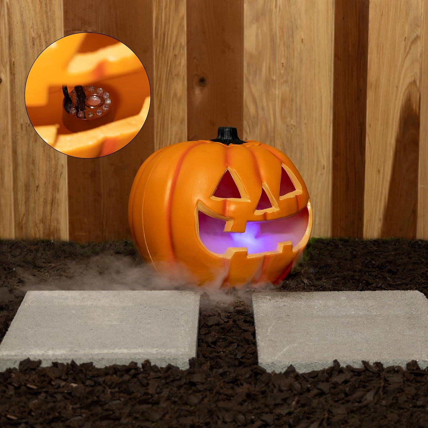 Mini Nebelmaschine | MystikNebel™ | Bezaubernder LED-Nebeleffekt | Für Brunnen, Deko & Aromadiffuser