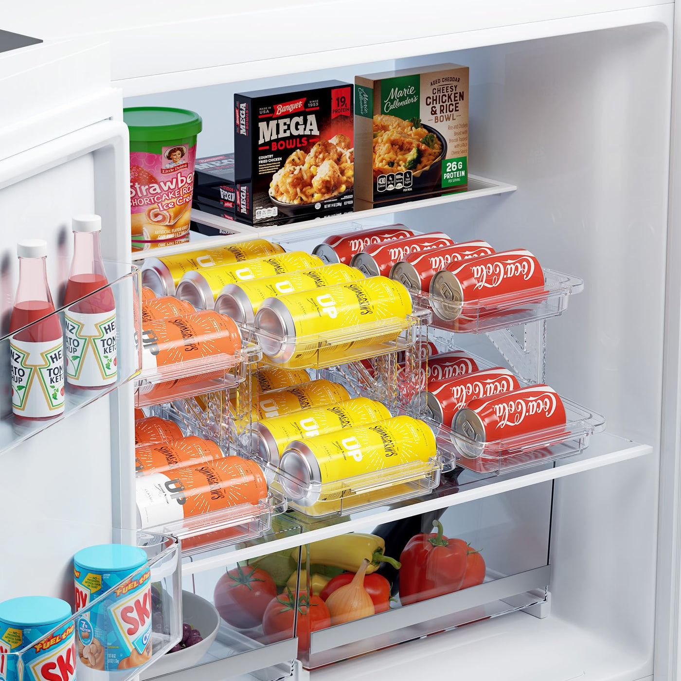 Dosenwärter™ Platz im Kühlschrank sparen