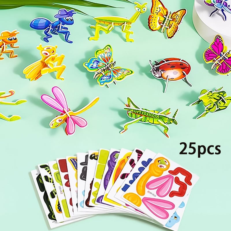 BrainBlox – 3D Cartoon-Puzzle für Kinder