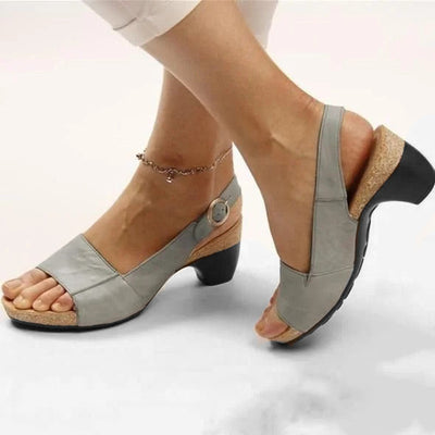 Bequeme elegante Schuhe mit niedrigem dicken Absatz (🔥KAUF 2 GRATIS VERSAND)
