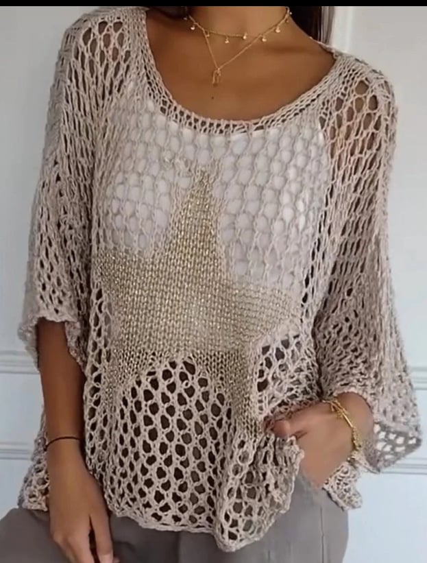 Stefanie™ Feminine Häkel Eleganz