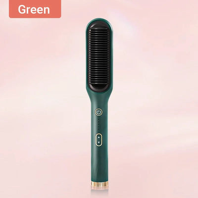 Haarglättungsbürste mit Ionen | Anti-Frizz Kamm | Schnellglätter für alle Haartypen