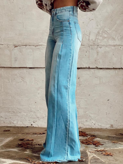Heidi™ Weite Hosen im mühelosen Chic-Stil