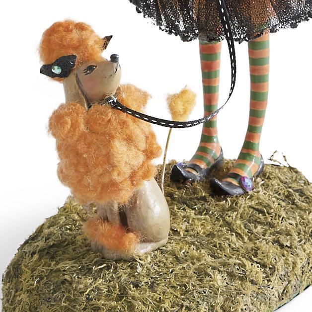 Halloween-Figurine | Handgemachte Hexendekoration | Harz