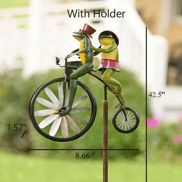 AntiquitätenTwister™ Vintage Metall-Fahrrad Windmühle