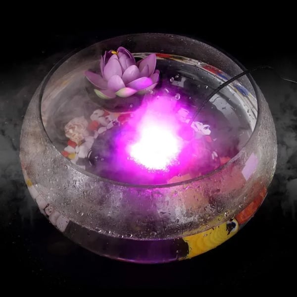 Ultraschall Nebelmaschine | LED-Fog Maker mit Intelligenter Sensor | Deko & Luftbefeuchter für Halloween & Zuhause