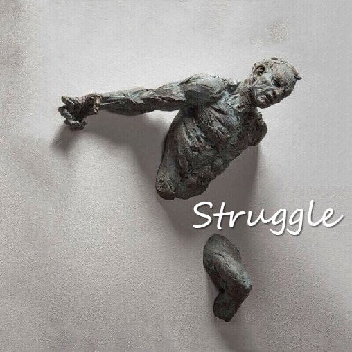 Wanddekoration Figuren | Harz-Skulpturen zum Aufhängen | Verschiedene Designs & Größen