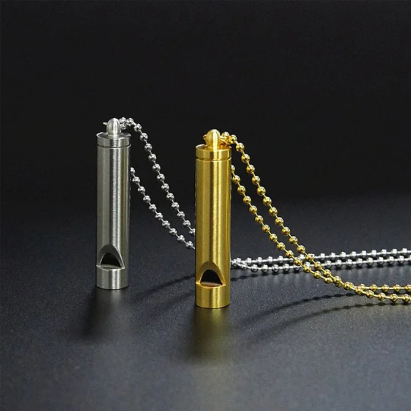 Anti-Dampf Halskette aus Edelstahl | Stressabbau & Achtsamkeits-Tool | Natürlich Ruhiger Atmen