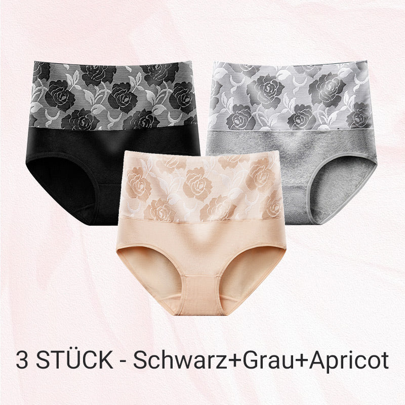 Hochtaillierter Bauchansatz Leckagekontrolle Panty-Slip