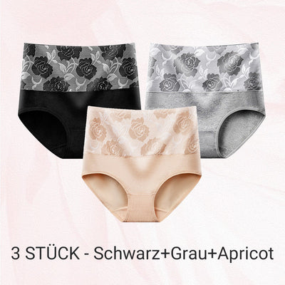 Hochtaillierter Bauchansatz Leckagekontrolle Panty-Slip