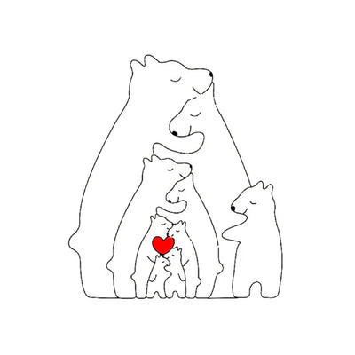 BärenHalt™ Personalisiertes Liebesgeschenk