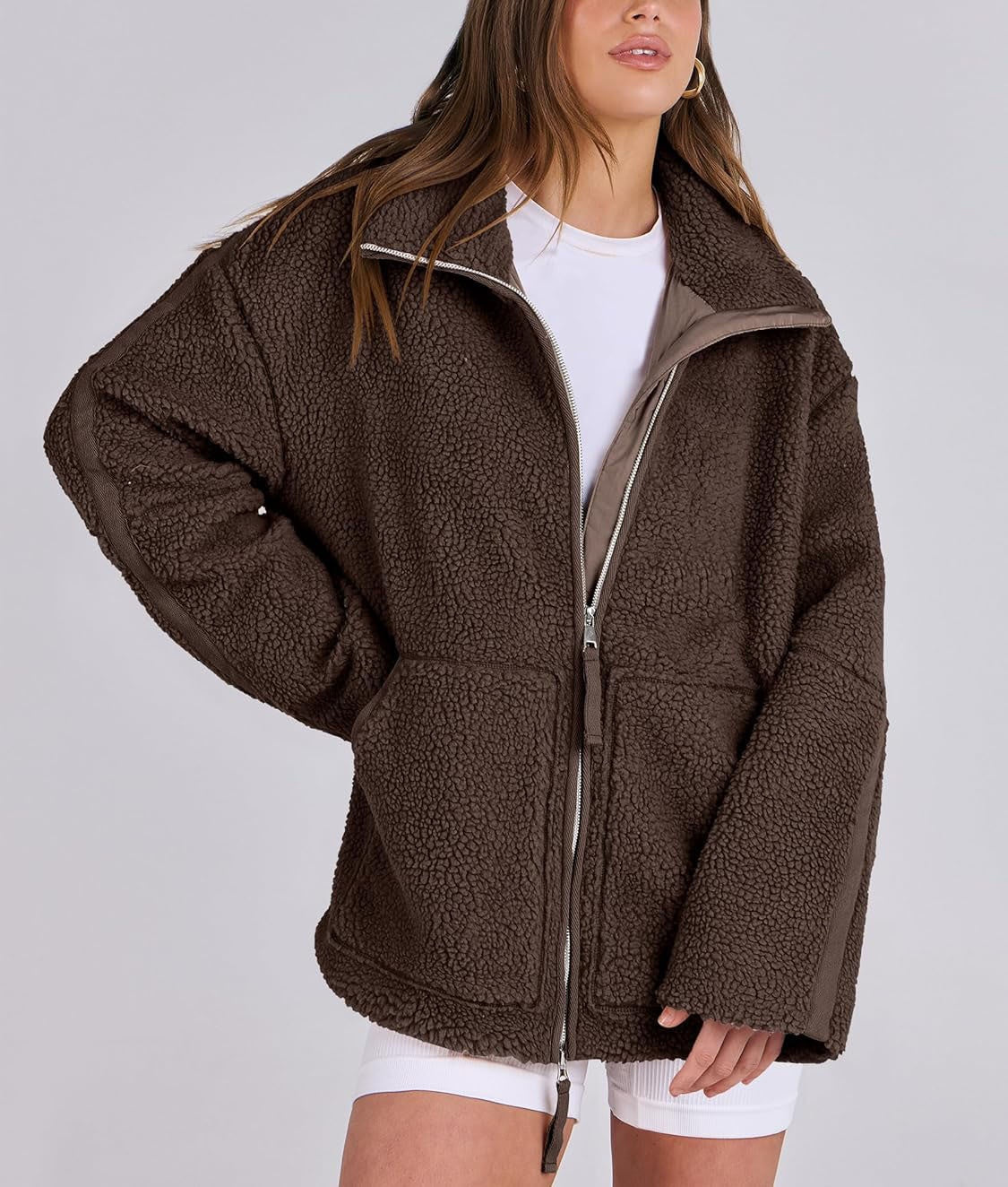 Luxus Fleece-Jacke