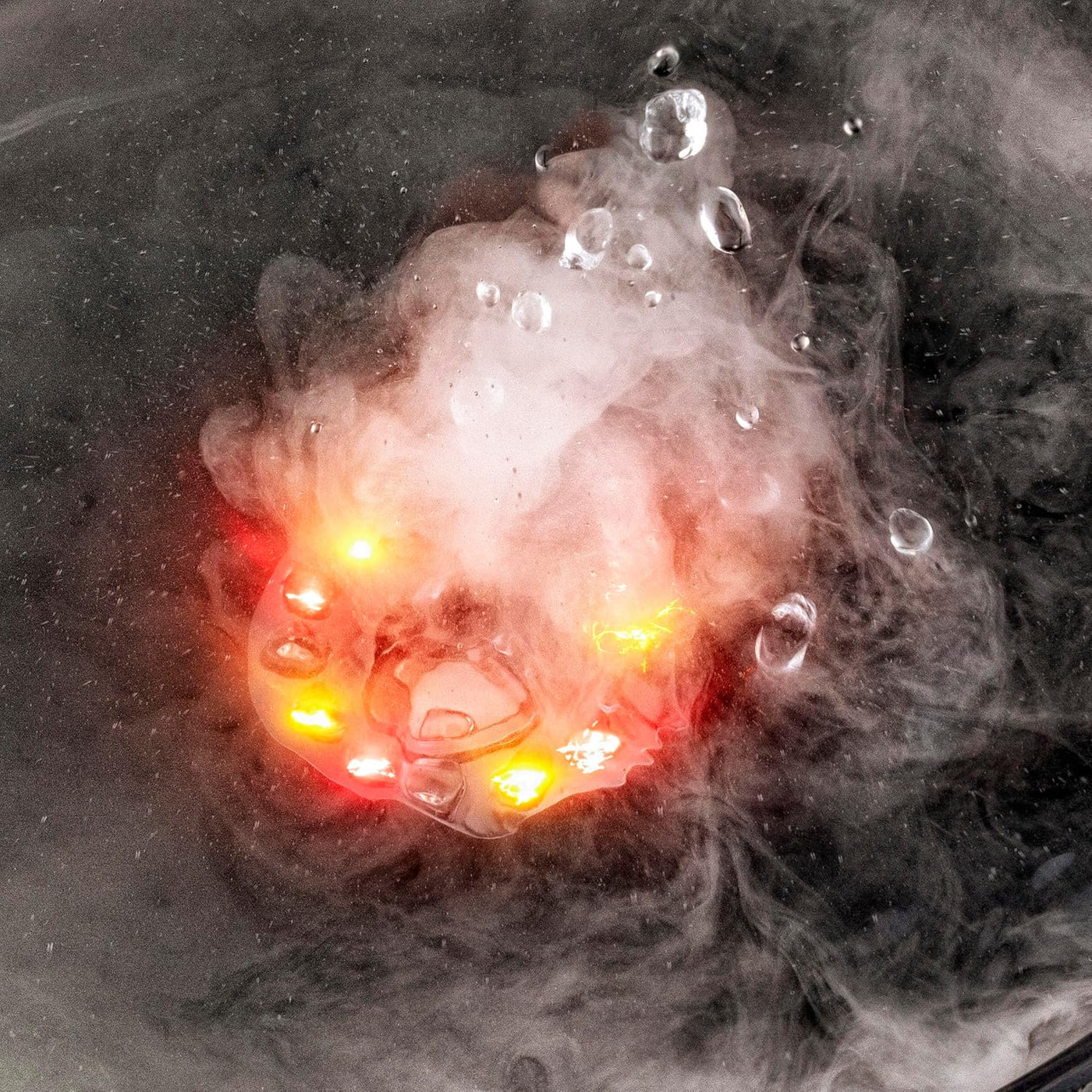 Mini Nebelmaschine | MystikNebel™ | Bezaubernder LED-Nebeleffekt | Für Brunnen, Deko & Aromadiffuser