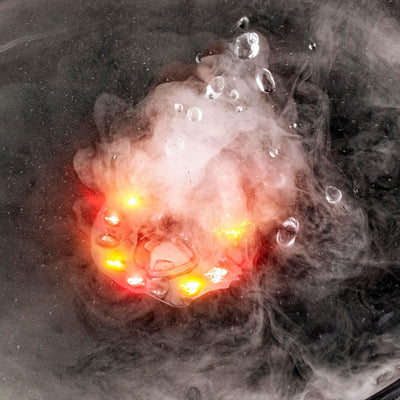 Mini Nebelmaschine | MystikNebel™ | Bezaubernder LED-Nebeleffekt | Für Brunnen, Deko & Aromadiffuser