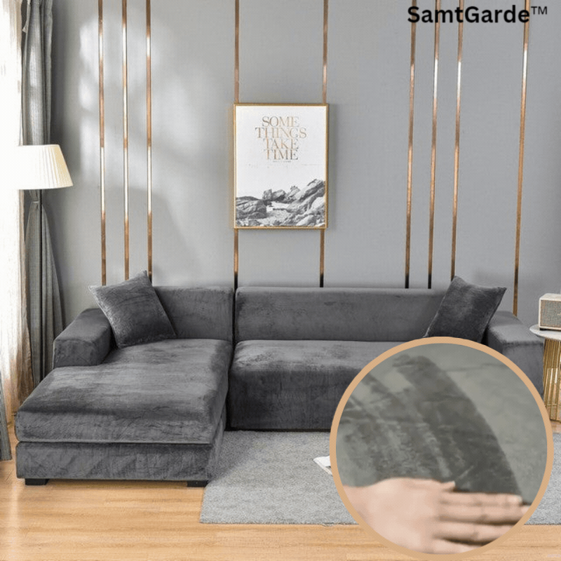 SamtGarde™  Elastischer Sofabezug aus Samt