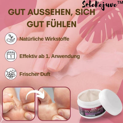 1+1 Gratis | Medizinische Fußpflegecreme | Gegen Pilz, Ekzeme & rissige Haut | Regenerierend, feuchtigkeitsspendend & mit Arnika