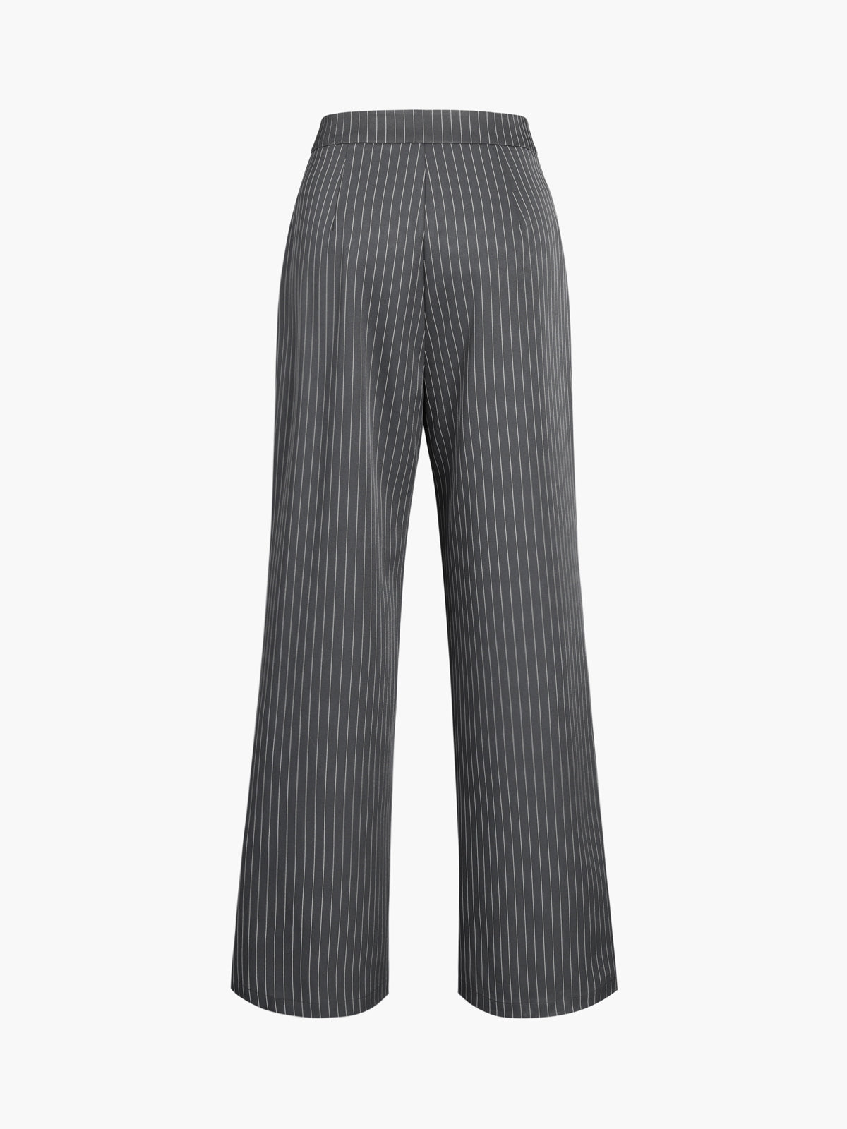 Isalie | Chic Nadelstreifen Plissee Design Damenhosen
