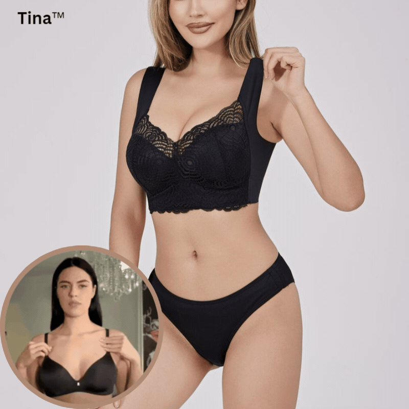 Tina™ Hochwertiger, stützender & komfortabler Push-Up-BH -