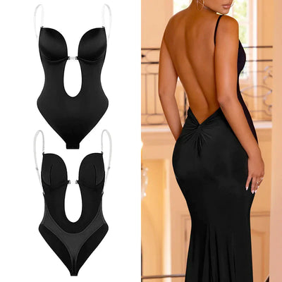 NackteEleganz™ Rückenfreier Bodysuit-BH