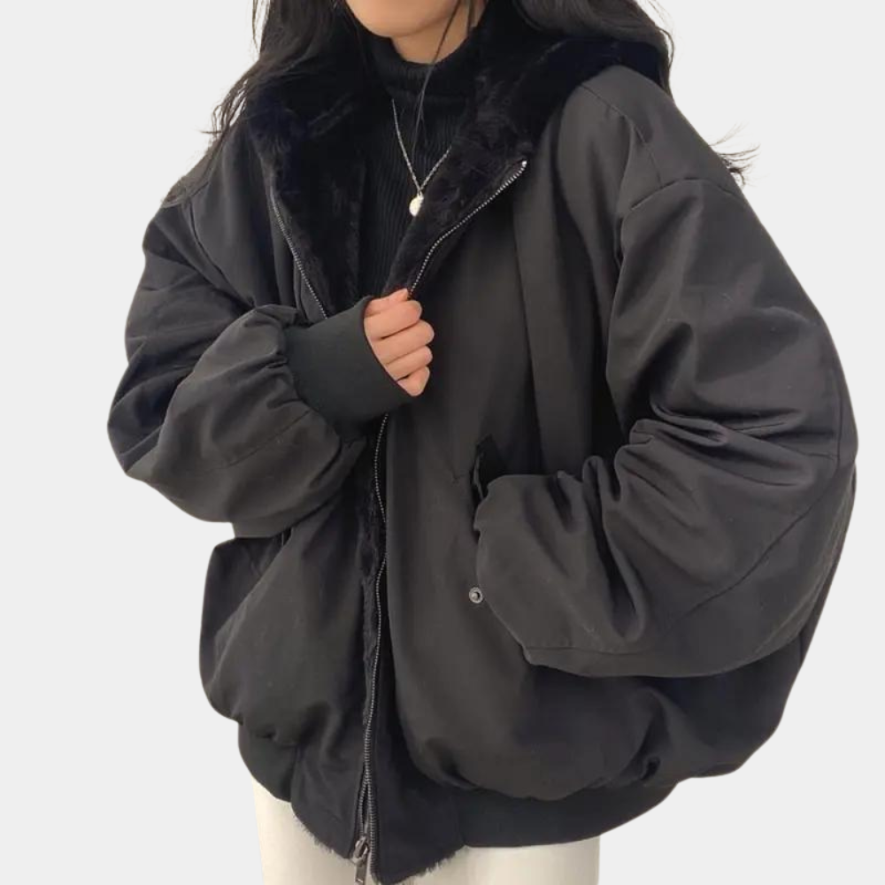 Bequeme Oversized Winterjacke