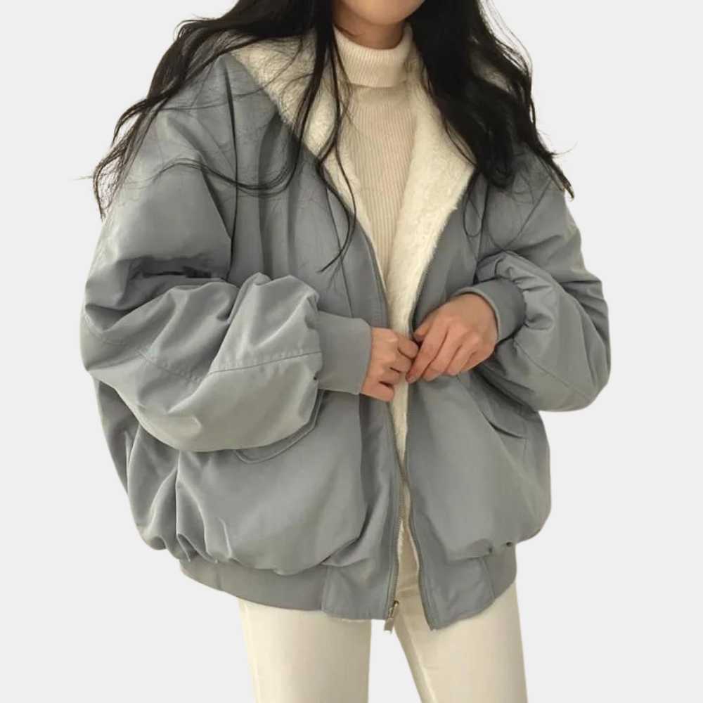 Bequeme Oversized Winterjacke