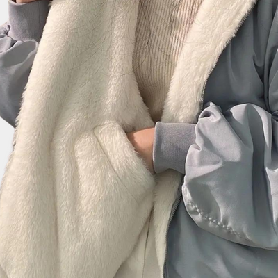 Bequeme Oversized Winterjacke