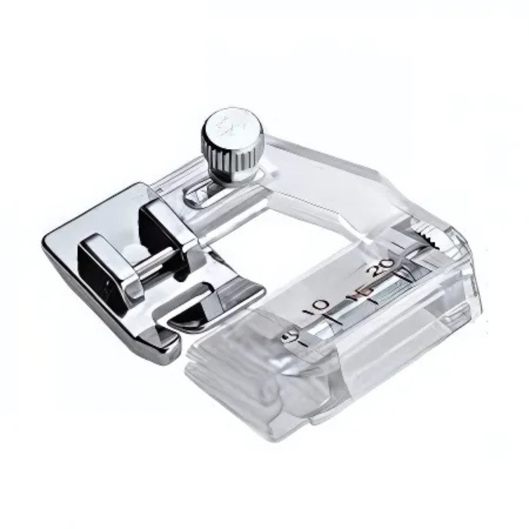 Verstellbarer Schrägbandfuß | Nähmaschinen-Zubehör | Präzises Kanten- & Saumnähen