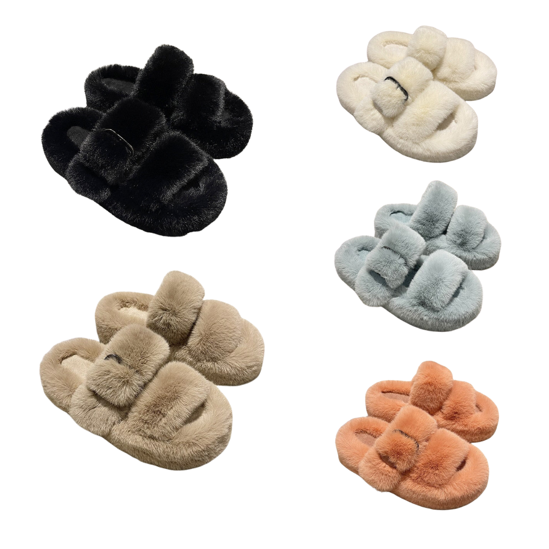 Damen Hausschuhe | Orthopädisch & Rutschfest | Weiches Futter & Memory-Schaum | Warm & Atmungsaktiv