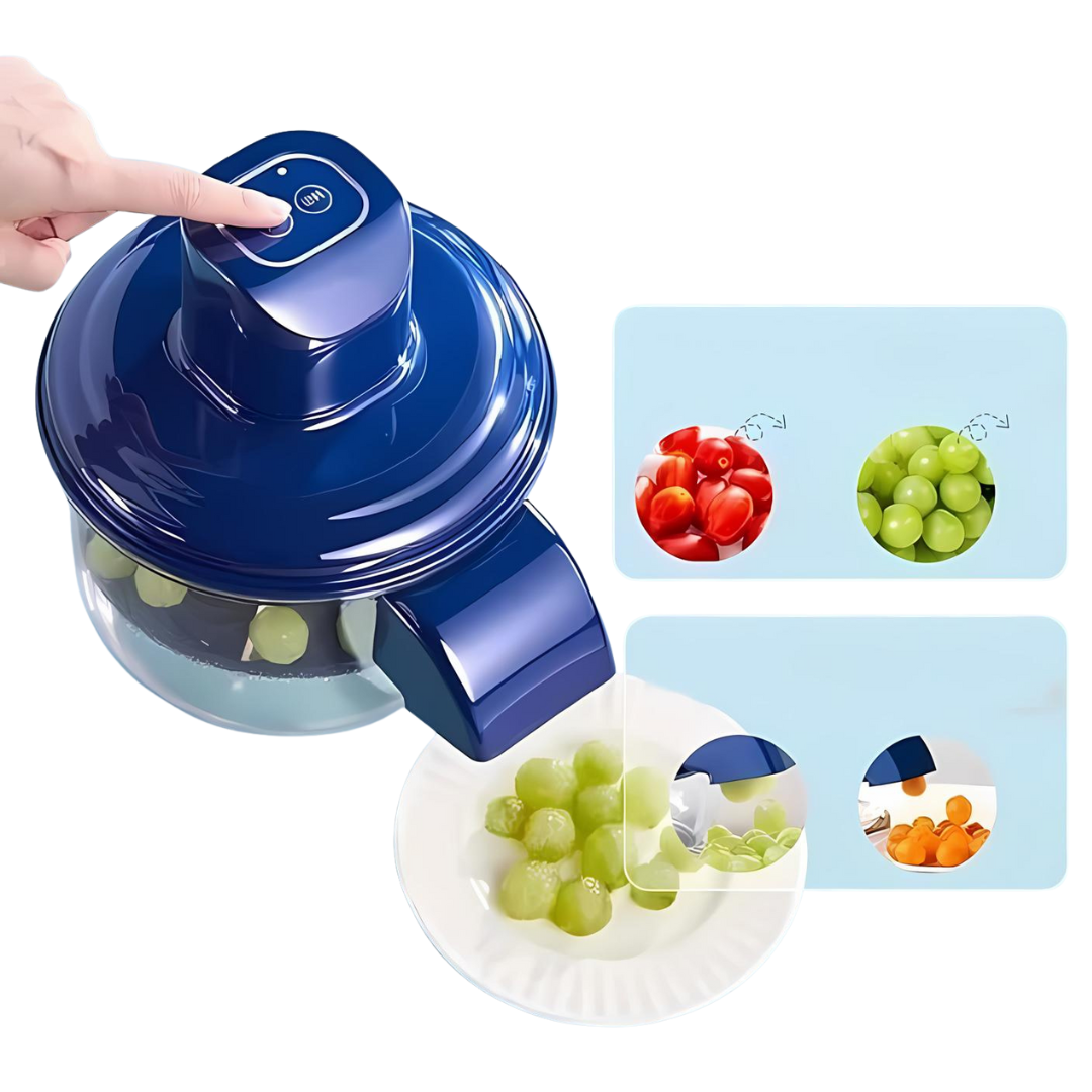 Elektrischer Obst- & Gemüseschäler | Automatisch & Wiederaufladbar | Edelstahlklinge