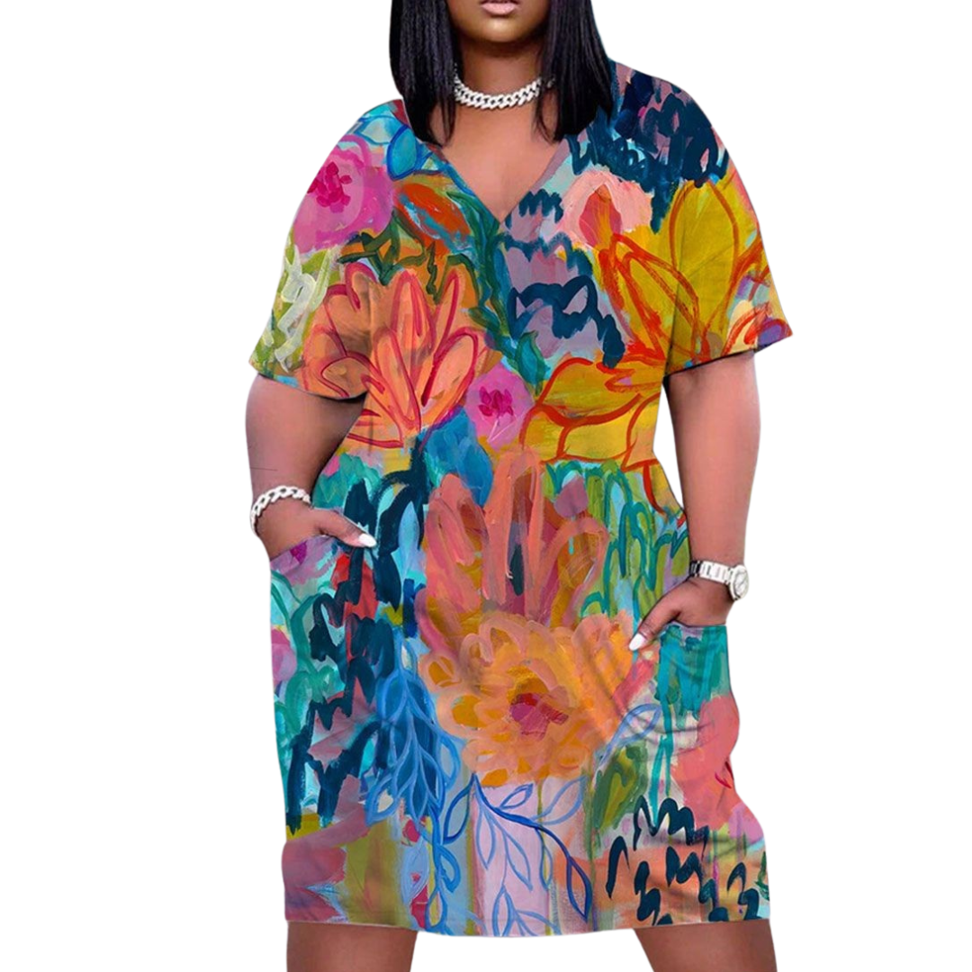 Evangeline™ Stil Mit Gemischten Mustern