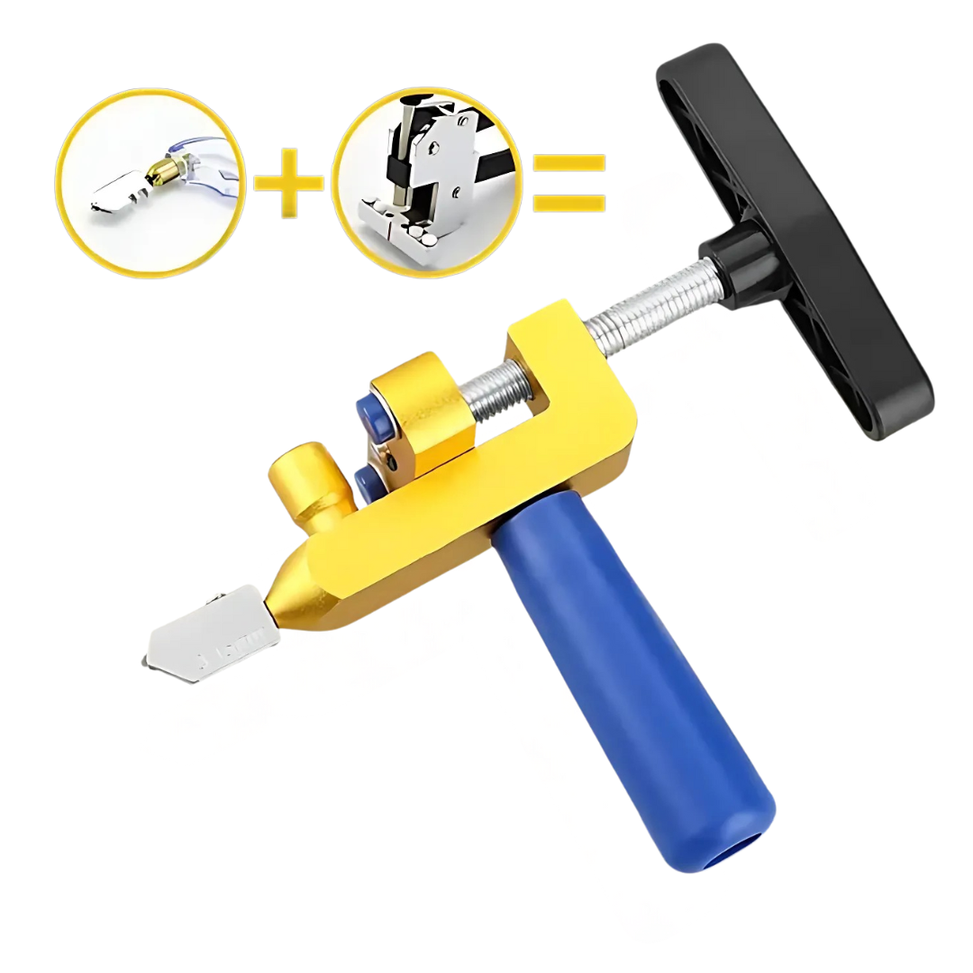 Fliesenschneider Werkzeug | Präzise & Saubere Schnitte | Handlich & Leicht