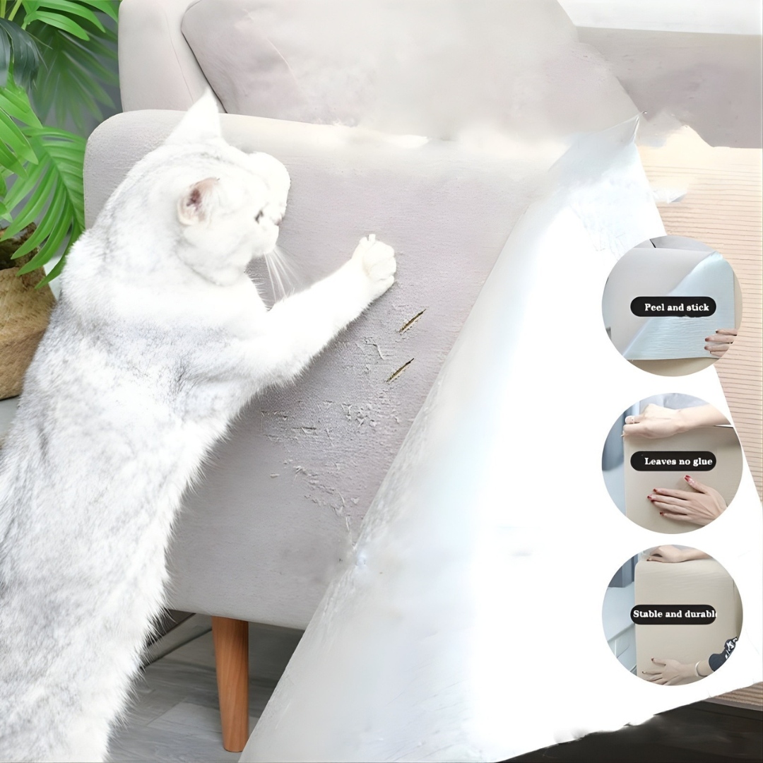 Katten Krabmat | Meubelbescherming & Krabcomfort | Zelfklevend & Op Maat te Knippen