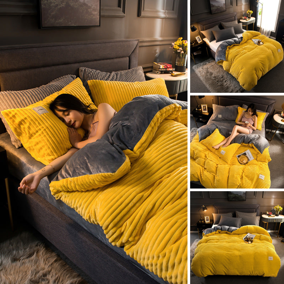 LuxeTraum™ Dekbedovertrek | Fluweelzachte Duvetset | Extra Warm & Zacht Comfort | Machinewasbaar