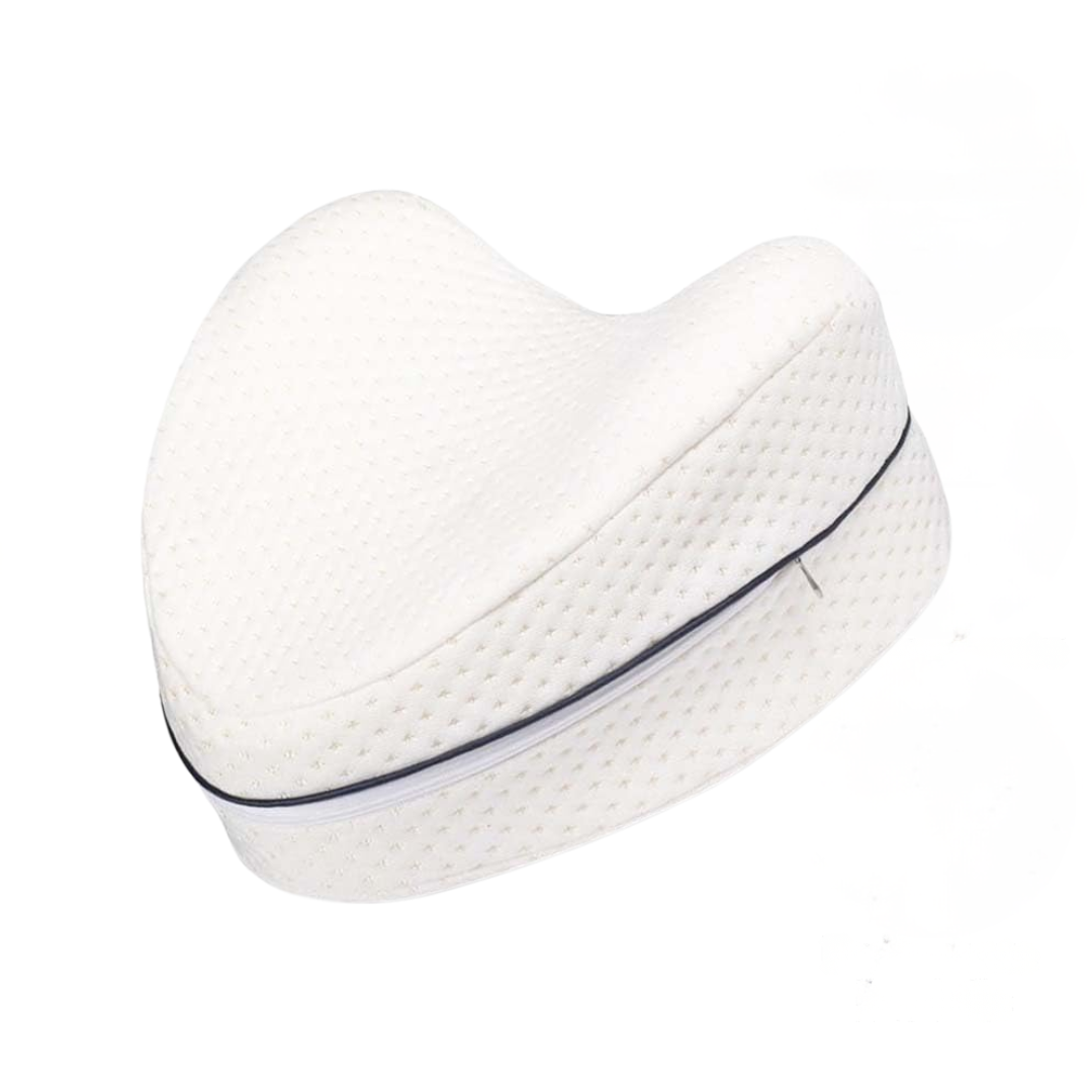 Orthopädisches Beinkissen | Ergonomisches Seitenschläferkissen | Memory Foam | Druckentlastend & Waschbarer Bezug