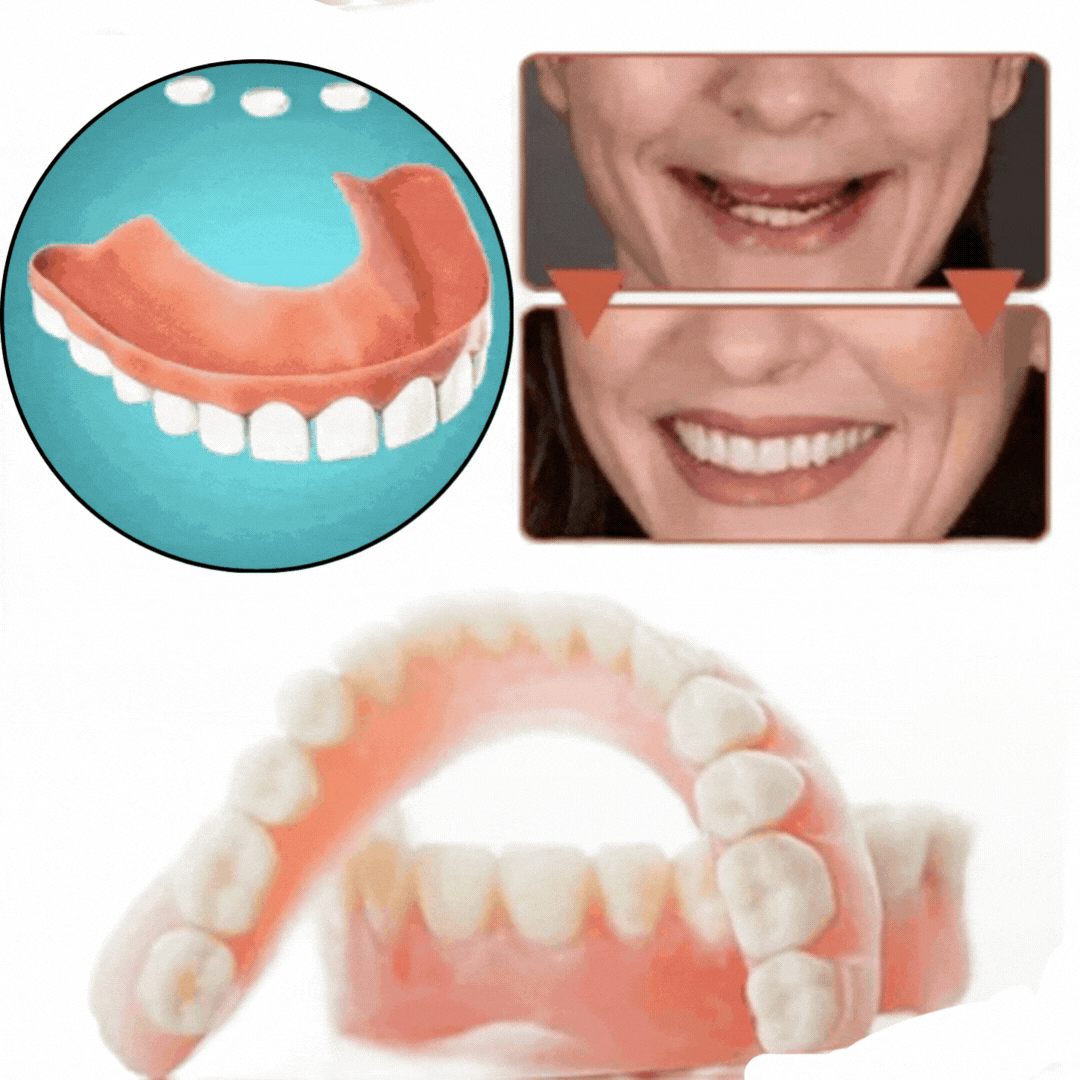 ProthesenKumpel Zahnersatz-Anpassungsset | Weiches Silikon für Passgenauen Sitz | Schmerzfrei & Sicher | Für Alle Prothesen