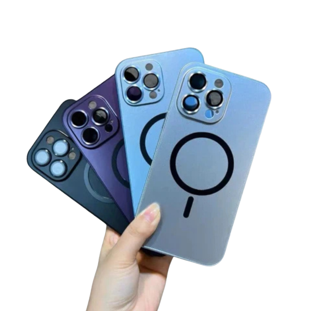 iPhone Hülle | Stoßfester MagSafe-Schutz | Dünnes & leichtes Case kompatibel mit iPhone 12–16 Pro Max