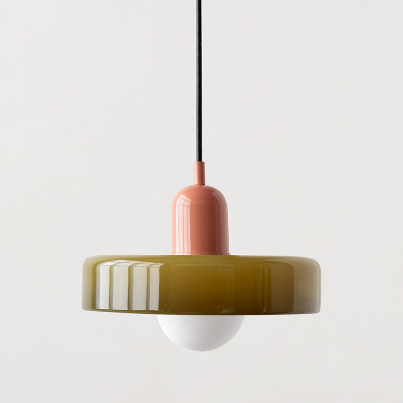 KristallLicht™ Metall-Glas-Pendelleuchte