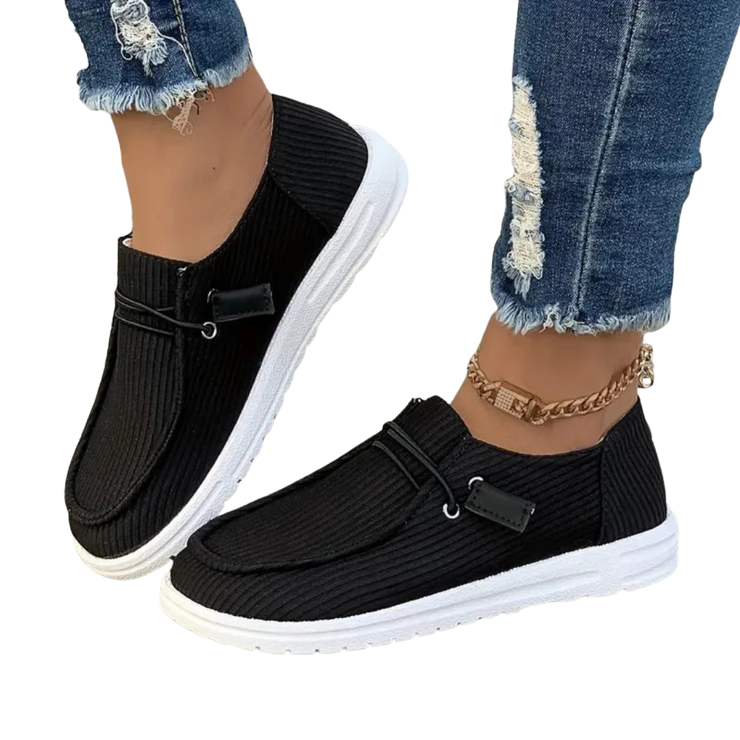 Damen Schlupfschuhe | Flach & Bequem | Atmungsaktiv für Sommer