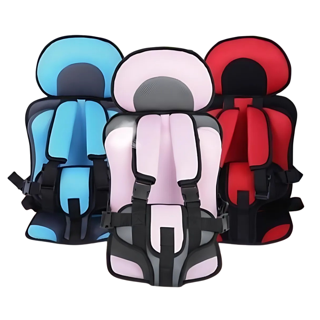 Tragbarer Kindersitz | Faltbar | 0–12 Jahre | 5-Punkt-Sicherheitsgurt | Atmungsaktives Material