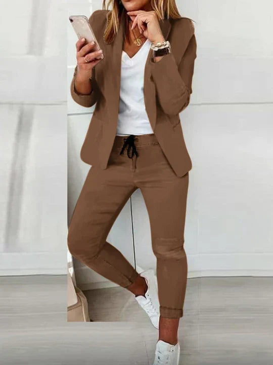 Ludovica | Schick Zeitlos Damen Blazer- und Hosenanzug