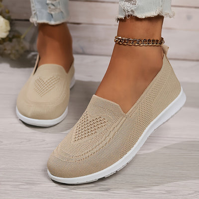 CloudEase™ – Elegante Slip-On Damen Sneaker mit Komfortsohle