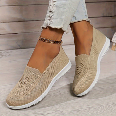 CloudEase™ – Elegante Slip-On Damen Sneaker mit Komfortsohle