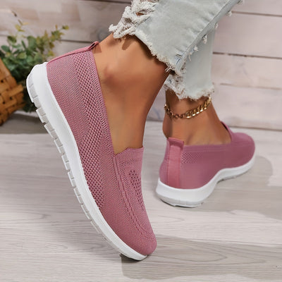 CloudEase™ – Elegante Slip-On Damen Sneaker mit Komfortsohle
