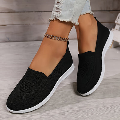 CloudEase™ – Elegante Slip-On Damen Sneaker mit Komfortsohle