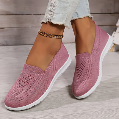 CloudEase™ – Elegante Slip-On Damen Sneaker mit Komfortsohle