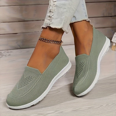 CloudEase™ – Elegante Slip-On Damen Sneaker mit Komfortsohle